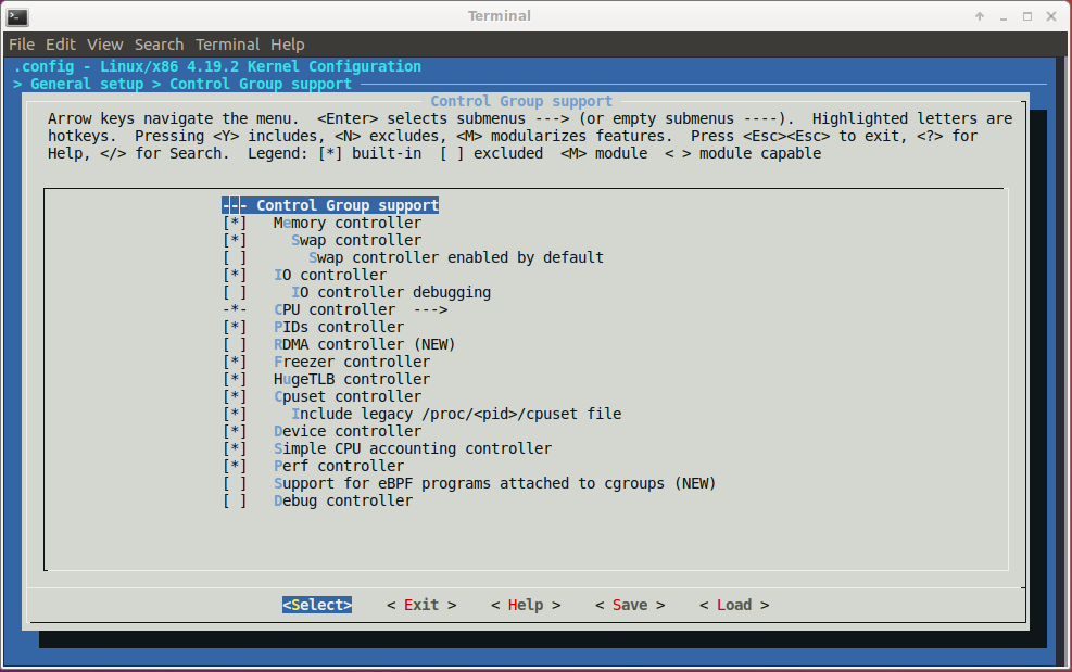 cgroups